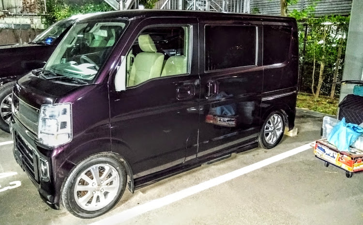 エブリイワゴンの2ヶ月半で廃車😭・ノーサス・👍️いいね&コメント&フォローありがとうございます。😄😄・フォロワーさんに感謝・７月もよろしくお願いいたしますに関するカスタム事例の投稿画像6枚目