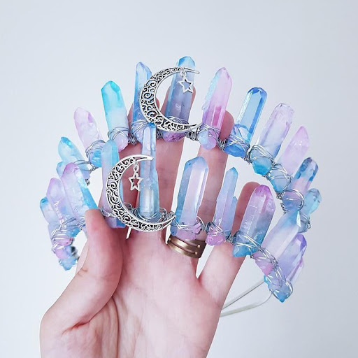 Title 4, Natural Crystal Electroplating Frosted Crystal ...