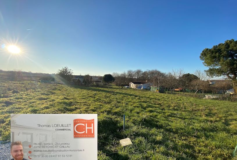  Vente Terrain à bâtir - à Daignac (33420) 