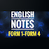 English Form 1 -Form 4 Notes+Revisions1.0