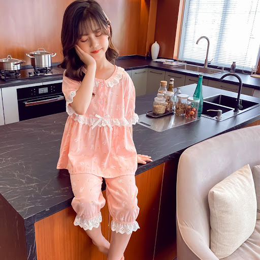 Title 4, Childrens Home Service Summer Short-sleeved Kn...