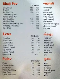 PR Bhajipav menu 2