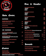 The Red Ginger Express menu 2