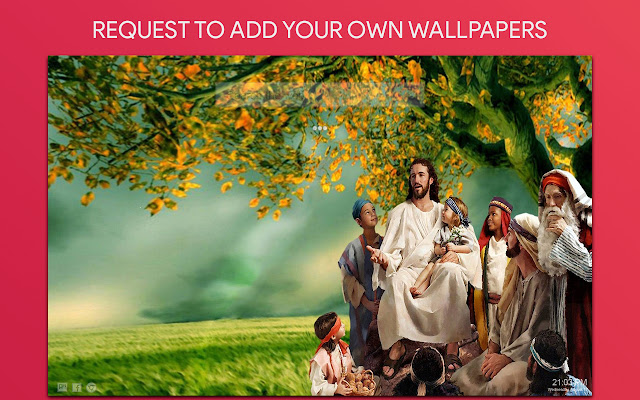 Jesus Wallpaper HD Custom New Tab