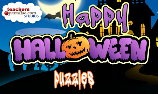 Kids Halloween Game Puzzles