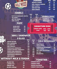 Kafe Bollywood menu 2