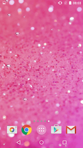 Pink Diamonds Live Wallpaper