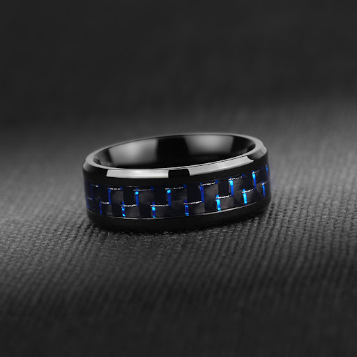 Title 2, Herenring van koolstofvezel en titanium staal, ...