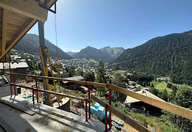 Chalet with panoramic view and terrace 9