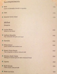 Northern Gate Hotel menu 2