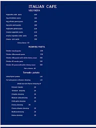 Italian Cafe menu 5