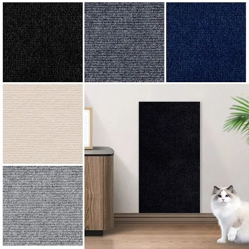 Creative Cats Scratch Board Pet Kitten Grinding Claw Scratcher Mat Sofa Carpets Furniture Protector Pet Supplies