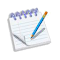 Slika logotipa stavke za pop Notepad