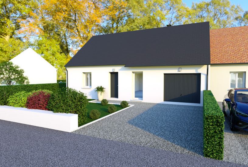  Vente Terrain + Maison - Terrain : 610m² - Maison : 70m² à Azay-sur-Cher (37270) 