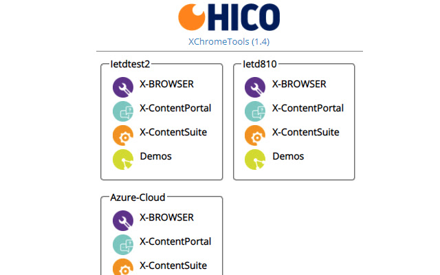 HICO XChromeTools chrome extension