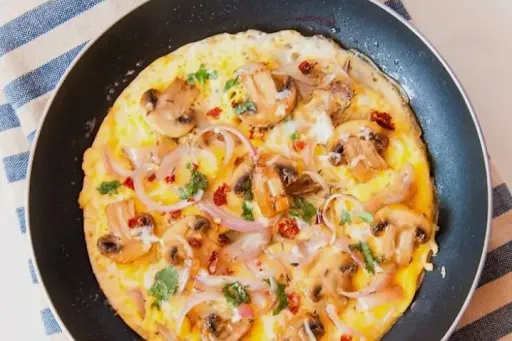 Mumbai Masala Double Egg Omelette [2 Pav]