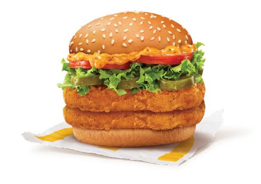 McSpicy Deluxe Chicken Double Patty Burger