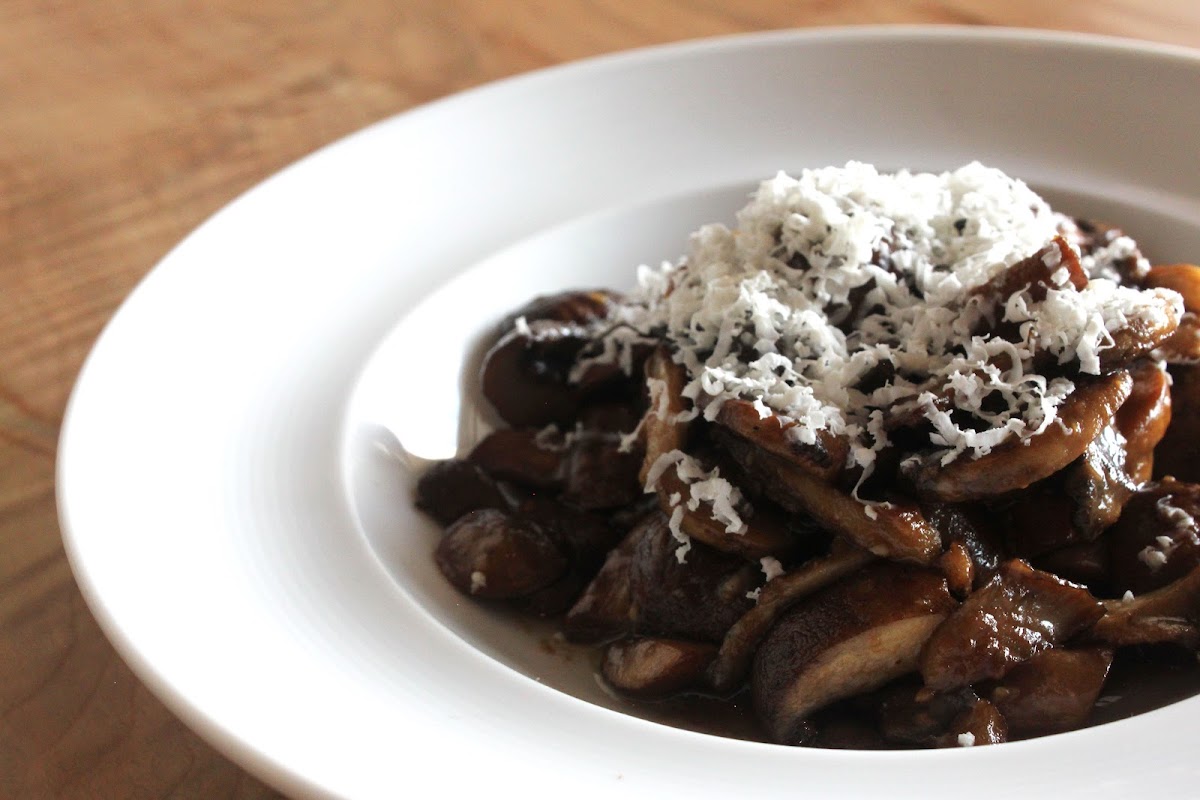 Roasted Mushrooms; Side dish, GF