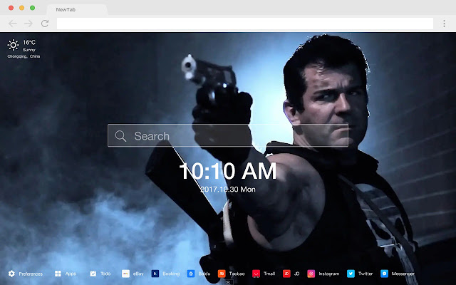 Punisher HD New Tabs Popular TV Dramas Theme
