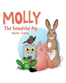 Molly The Beautiful Pig Meets Totem cover