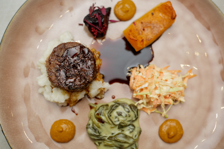 Chefs Lorna Maseko and Rikku O'Donnchu's take on the South African classic seven colours.