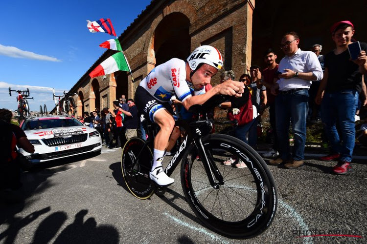 Encore raté! Victor Campenaerts ne gagnera pas le dernier chrono du Giro