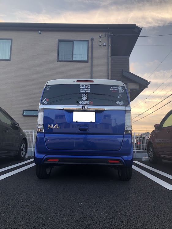 Nボックススラッシュの朝活・ぽん太🐶💞・青スラ🚙💭💞・46・マグナムに関するカスタム事例の投稿画像1枚目