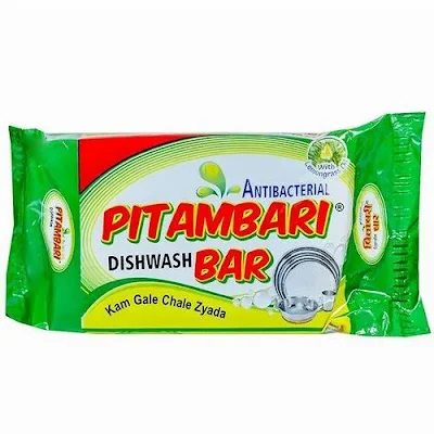 Pitambari Anti-Bacterial Dishwash Bar - 500 gm