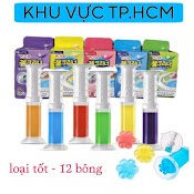 Gel Thơm Bông Hoa Khử Mùi, Diệt Khuẩn Toilet Bồn Cầu Thông Minh Tiện Dụng