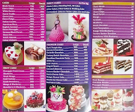 Fantasy Cake Shop menu 3