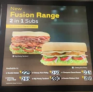 Subway menu 4