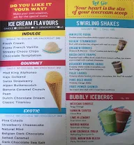 Hokey Pokey Ice Creams menu 2