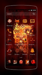 Free Download Flaming skull 💀 APK for Android