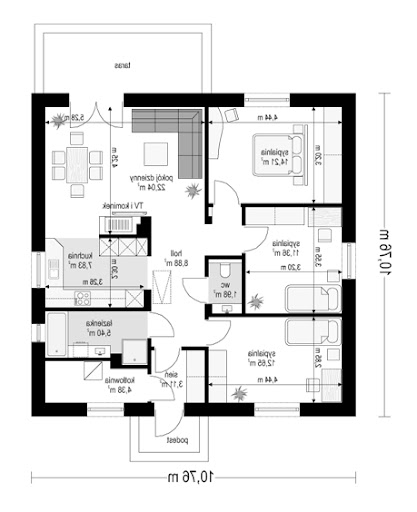 Zosia 5 - Rzut parteru