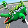 Crocodile Robot Transform Game icon