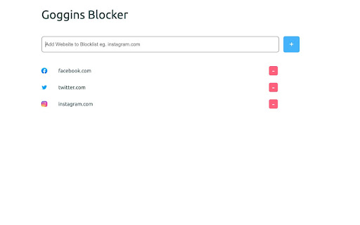 Goggins Blocker