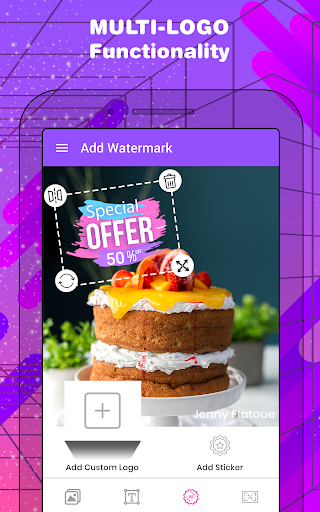 Photo Text Editor App with Cool Stickers Logext