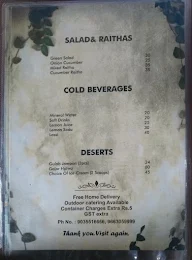 Pallavi Restaurant menu 4