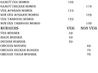 Paratha World menu 3