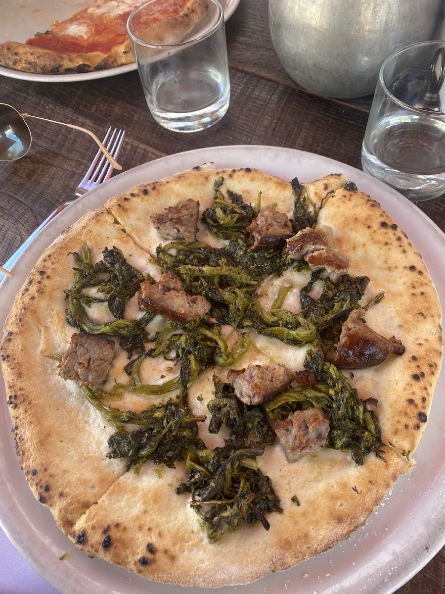 Gluten-Free Pizza at La Leggenda Pizzeria