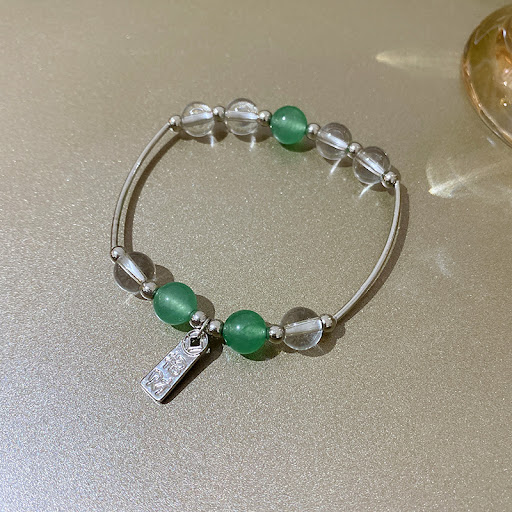 Title 7, New Beaded Crystal Bracelet Women, an elegant a...