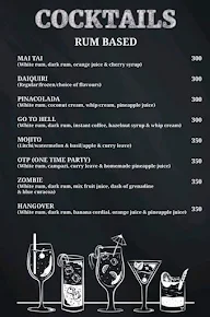 3 Idiots - The Friendly Bar menu 2