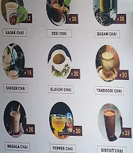 Desi Chai menu 1