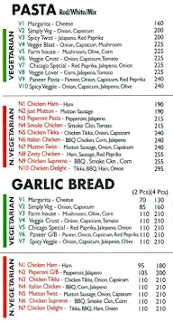 Chicago Pizza menu 2