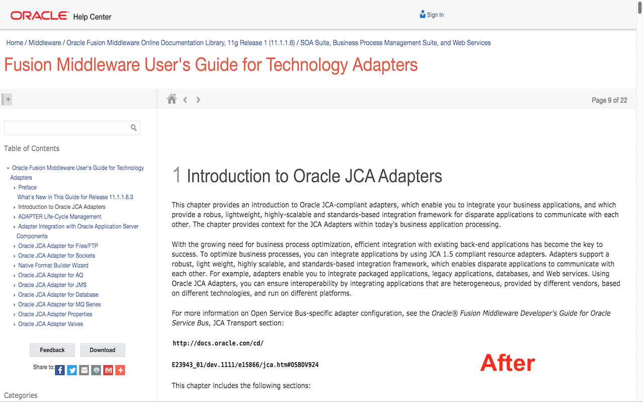 Oracle Docs Font Changer Preview image 1