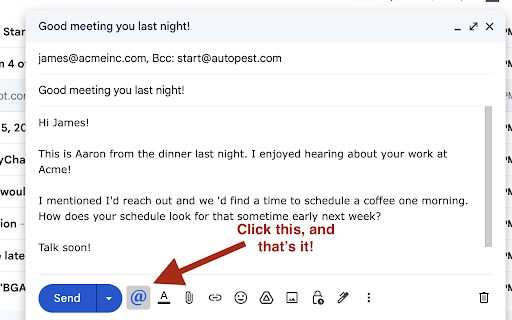 Autopest - Email follow-ups powered by A.I.