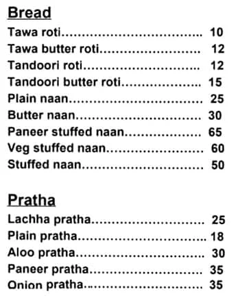 Patna Chinese Fast Food menu 