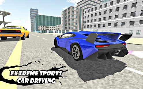 Extreme Sports Car : City Street Driving Simulator 1.0.1 APK + Mod (Uang yang tidak terbatas) untuk android