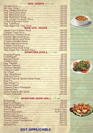 Hotel Vijay Sagar menu 1