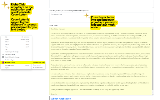 MagicMax - Job Application Copilot